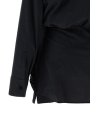 The Attico Bicolor Cotton Short Dress