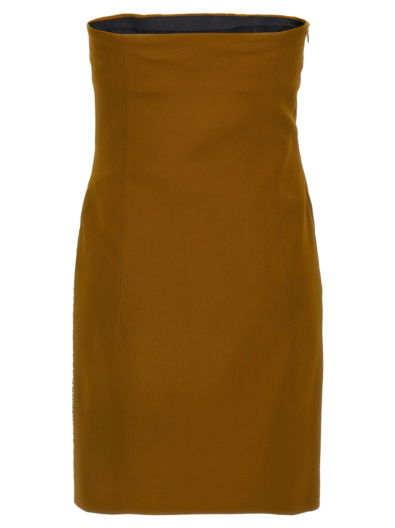 The Attico Bicolor Marabou Short Dress - IT42