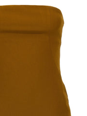 The Attico Bicolor Marabou Short Dress - IT42