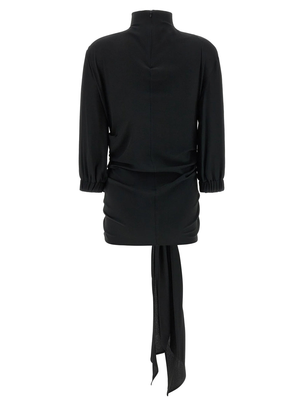 The Attico Black Acetate Tank Tops