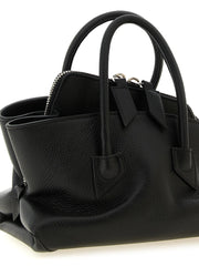 The Attico Black Bovine Leather Handbag