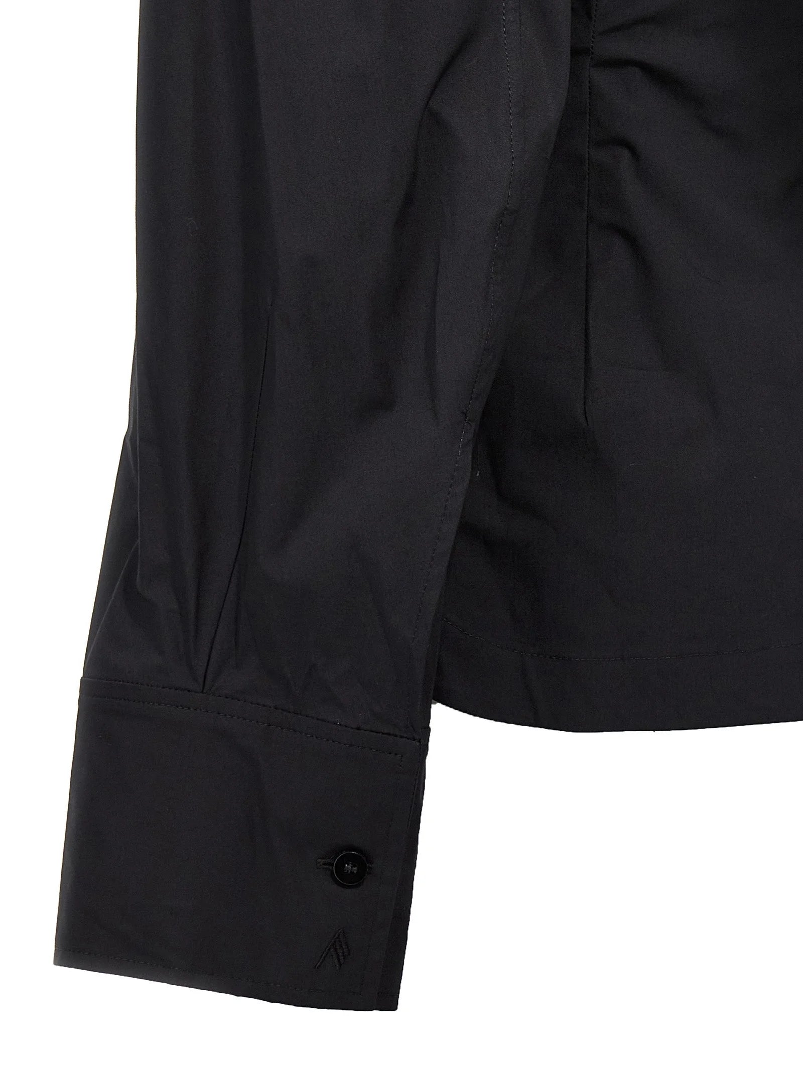 The Attico Black Cotton Blouse - IT40