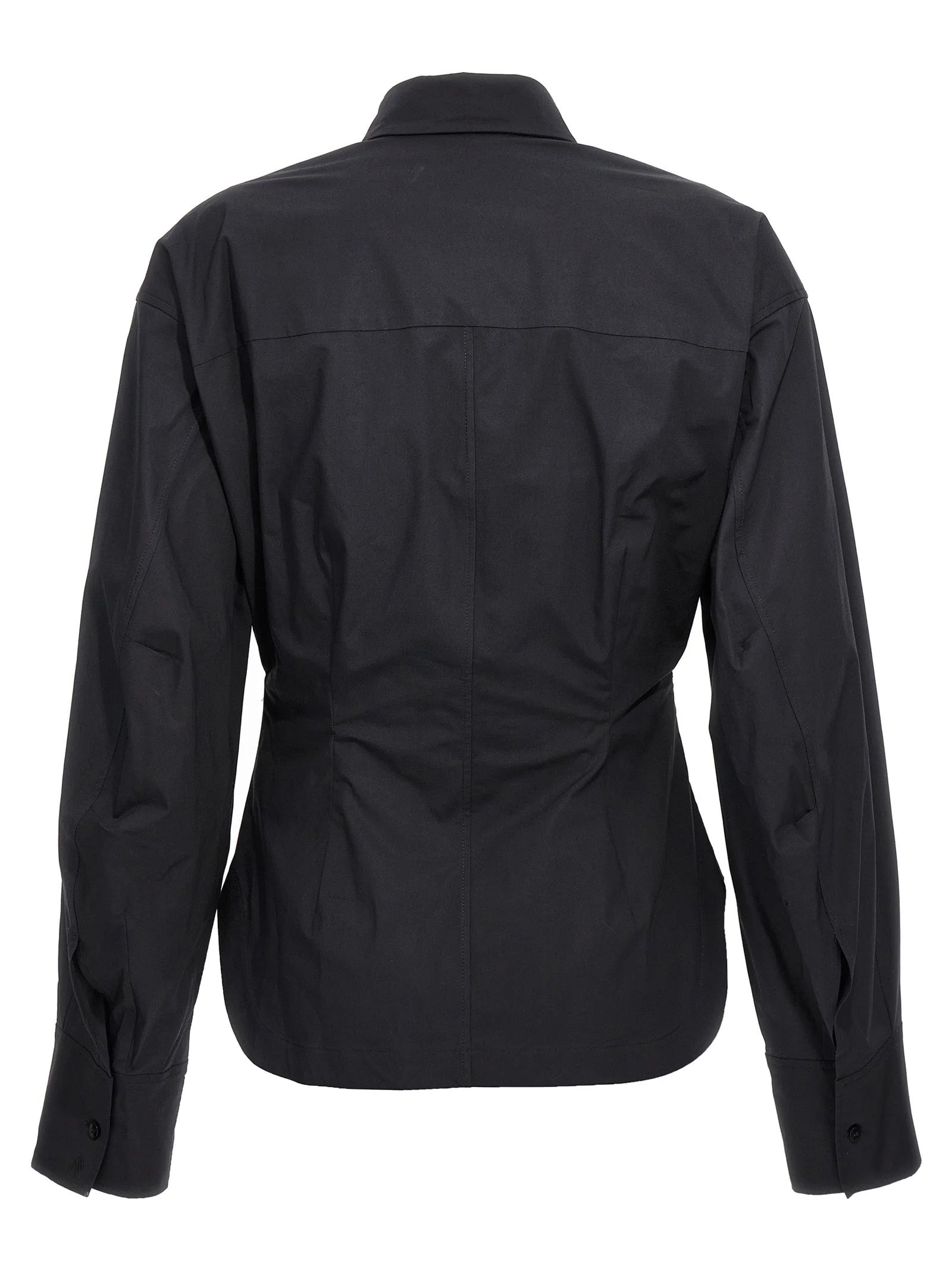 The Attico Black Cotton Blouse - IT40