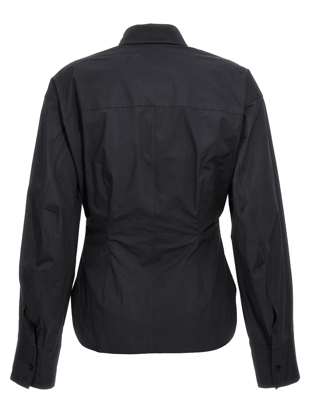 The Attico Black Cotton Blouse - IT40