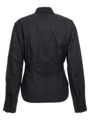 The Attico Black Cotton Blouse - IT40