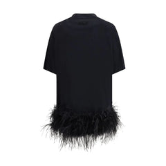 The Attico Black Cotton Casual Dress - IT40 | M