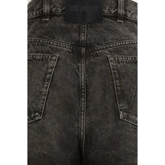 The Attico Black Cotton Jeans Denim