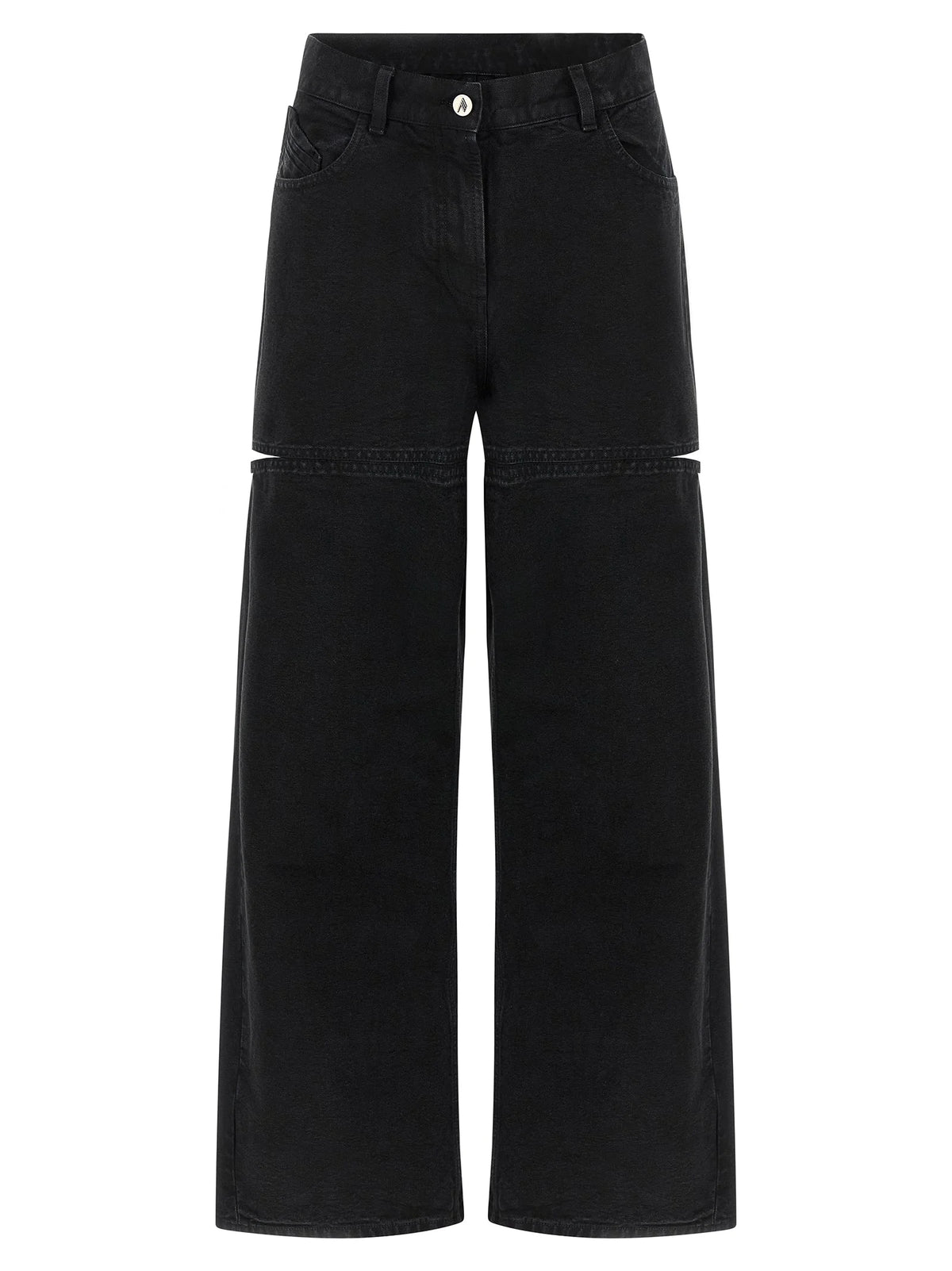 The Attico Black Cotton Jeans Denim - 26