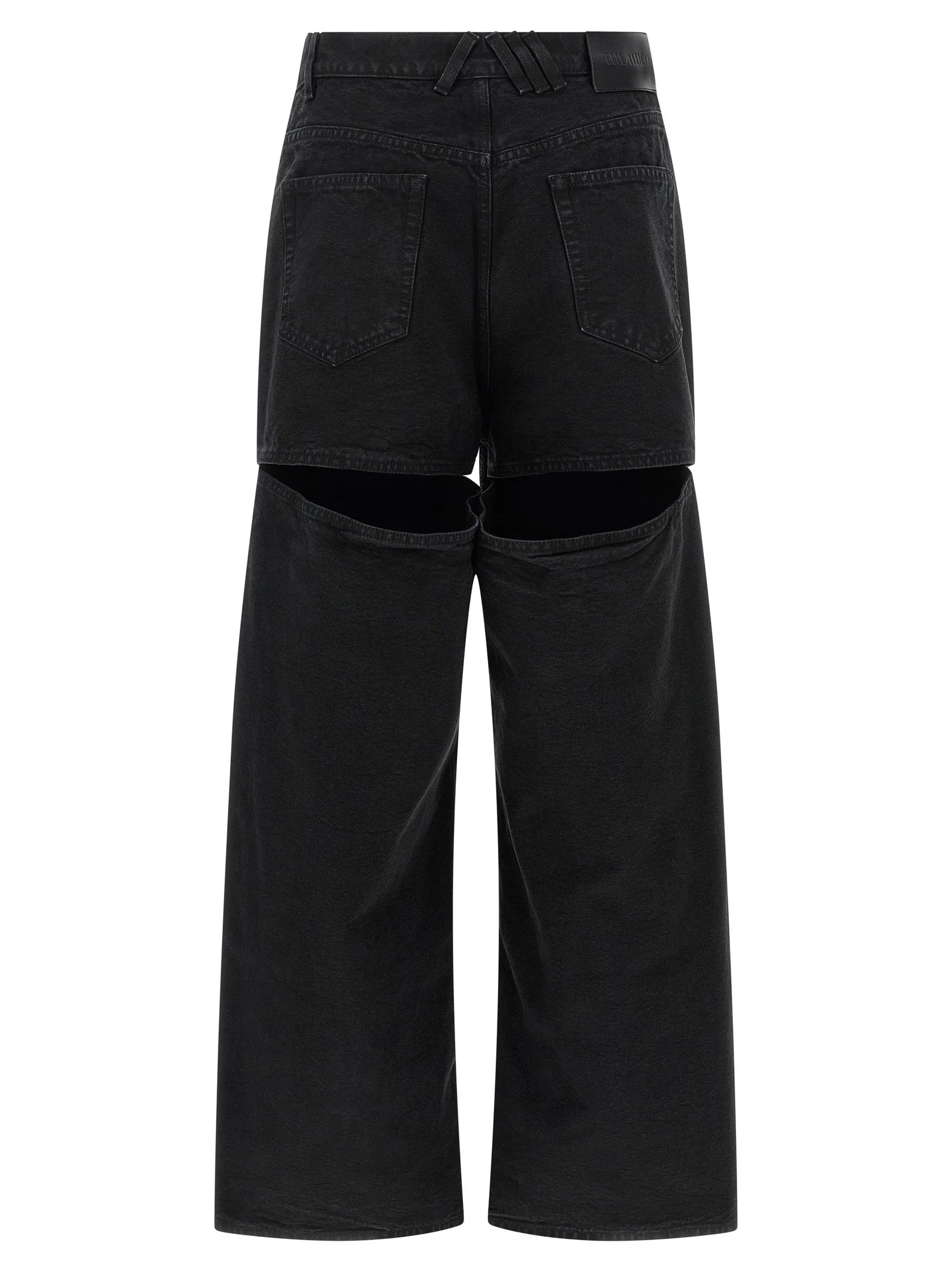 The Attico Black Cotton Jeans Denim - 26