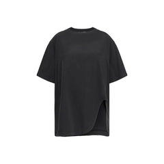 The Attico Black Cotton T-Shirt