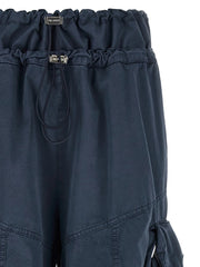 The Attico Blue Cotton Cargo Pants