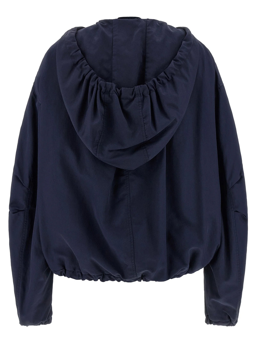 The Attico Blue Polyamide Bomber
