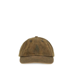 The Attico Brown Cotton Cap (Baseball Hat)