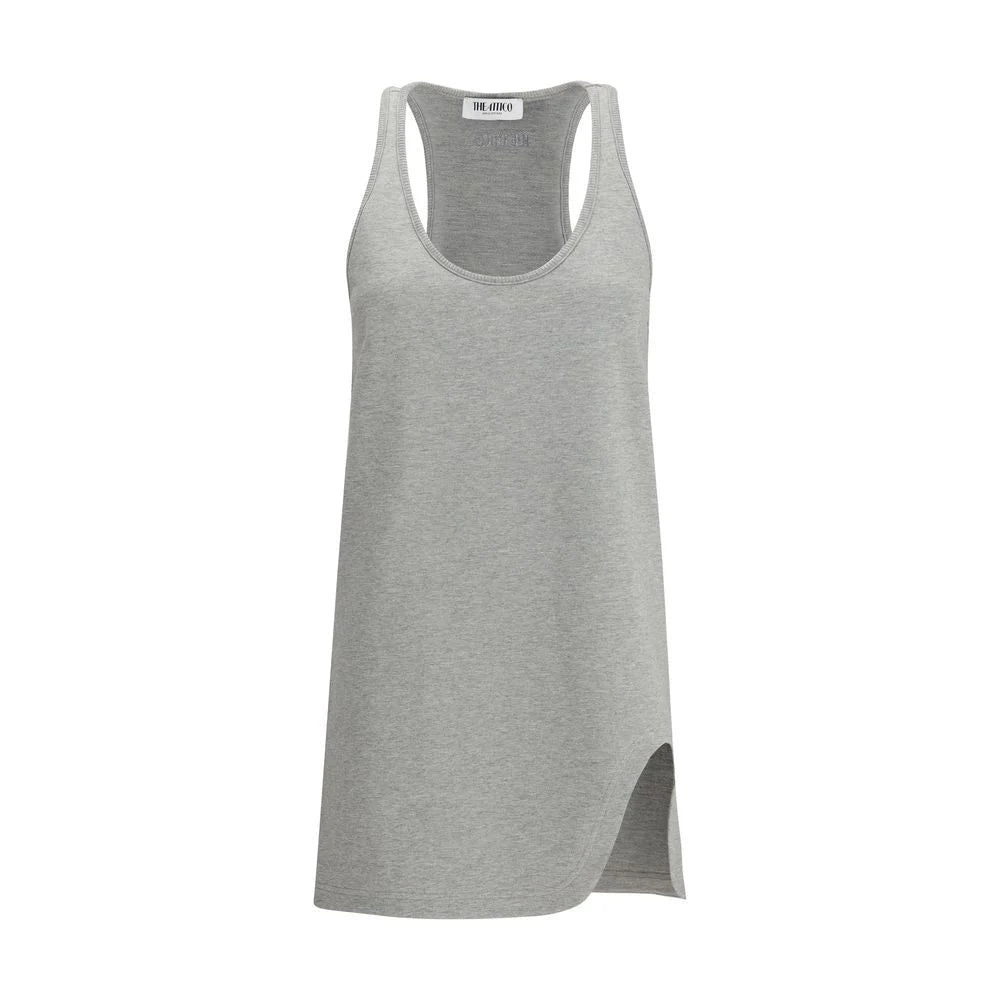 The Attico Gray Cotton Casual Dress - IT38 | S