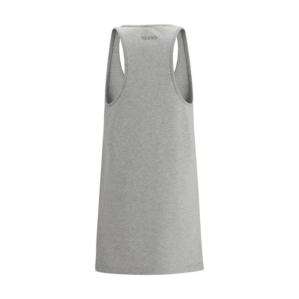 The Attico Gray Cotton Casual Dress - IT38 | S