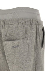 The Attico Gray Cotton Joggers (Workout Pants)