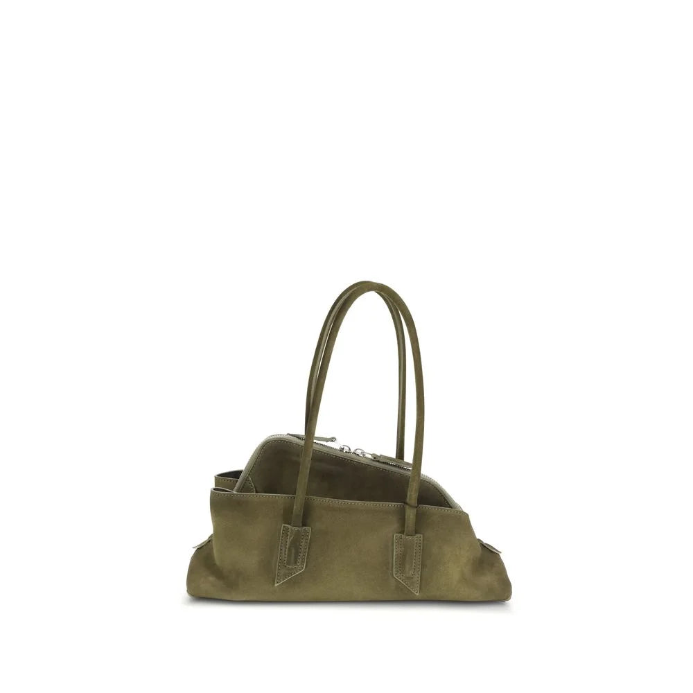 The Attico Green Calf Leather Bos Taurus Shoulder Bag
