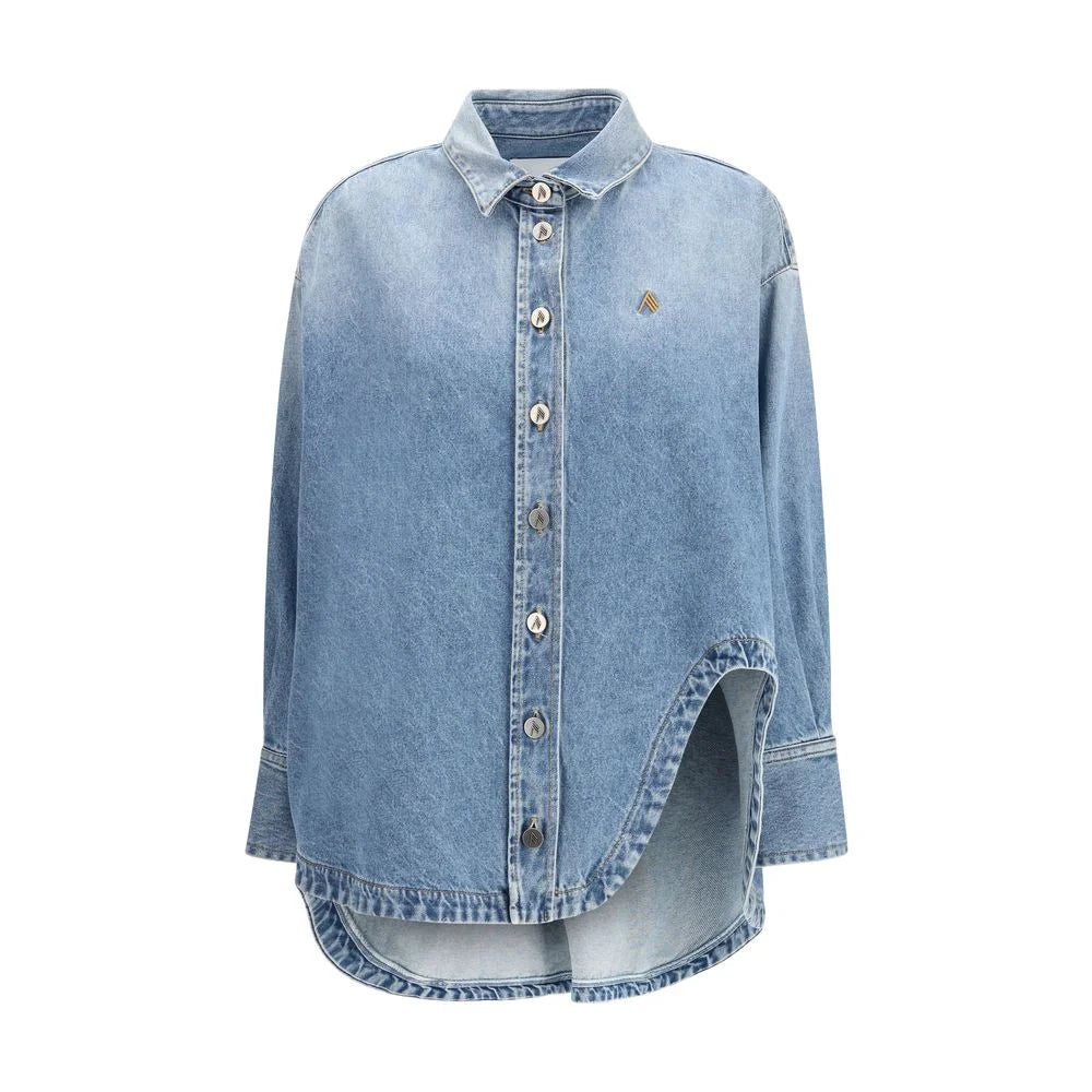 The Attico Light Blue Denim Shirt - Shirts