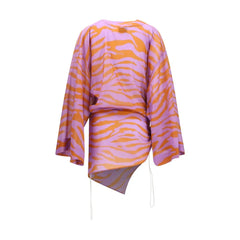 The Attico Multicolor Cotton Pattern Shirt