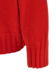 The Attico Multicolor Virgin Wool Cardigan