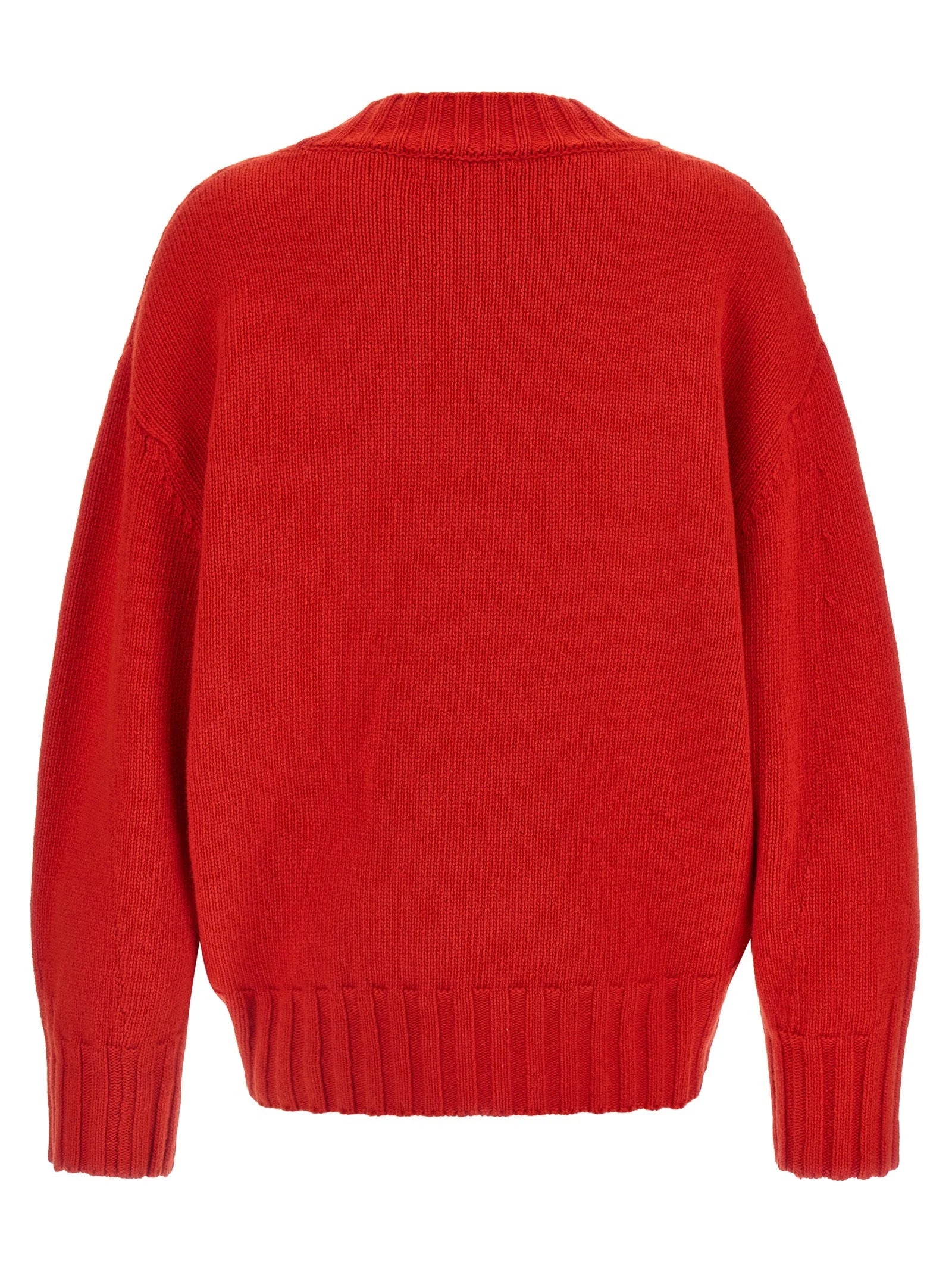 The Attico Multicolor Virgin Wool Cardigan