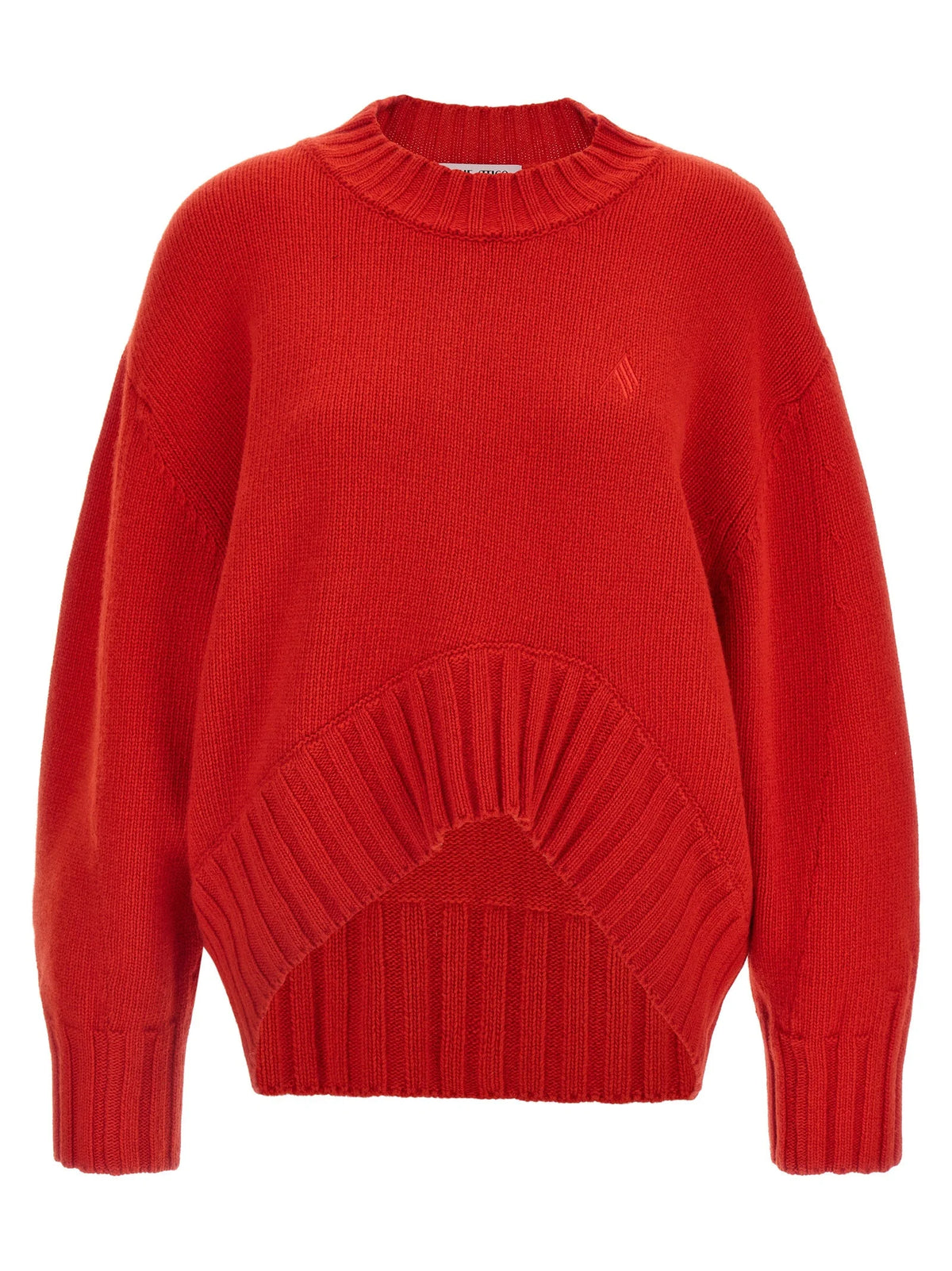 The Attico Multicolor Virgin Wool Cardigan