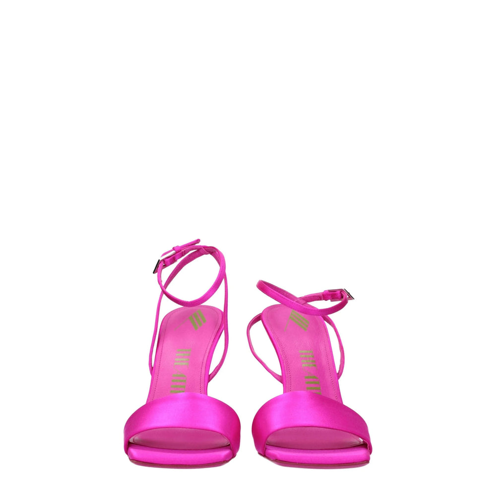 The Attico Pink Satin Platforms - EU36.5/US6.5