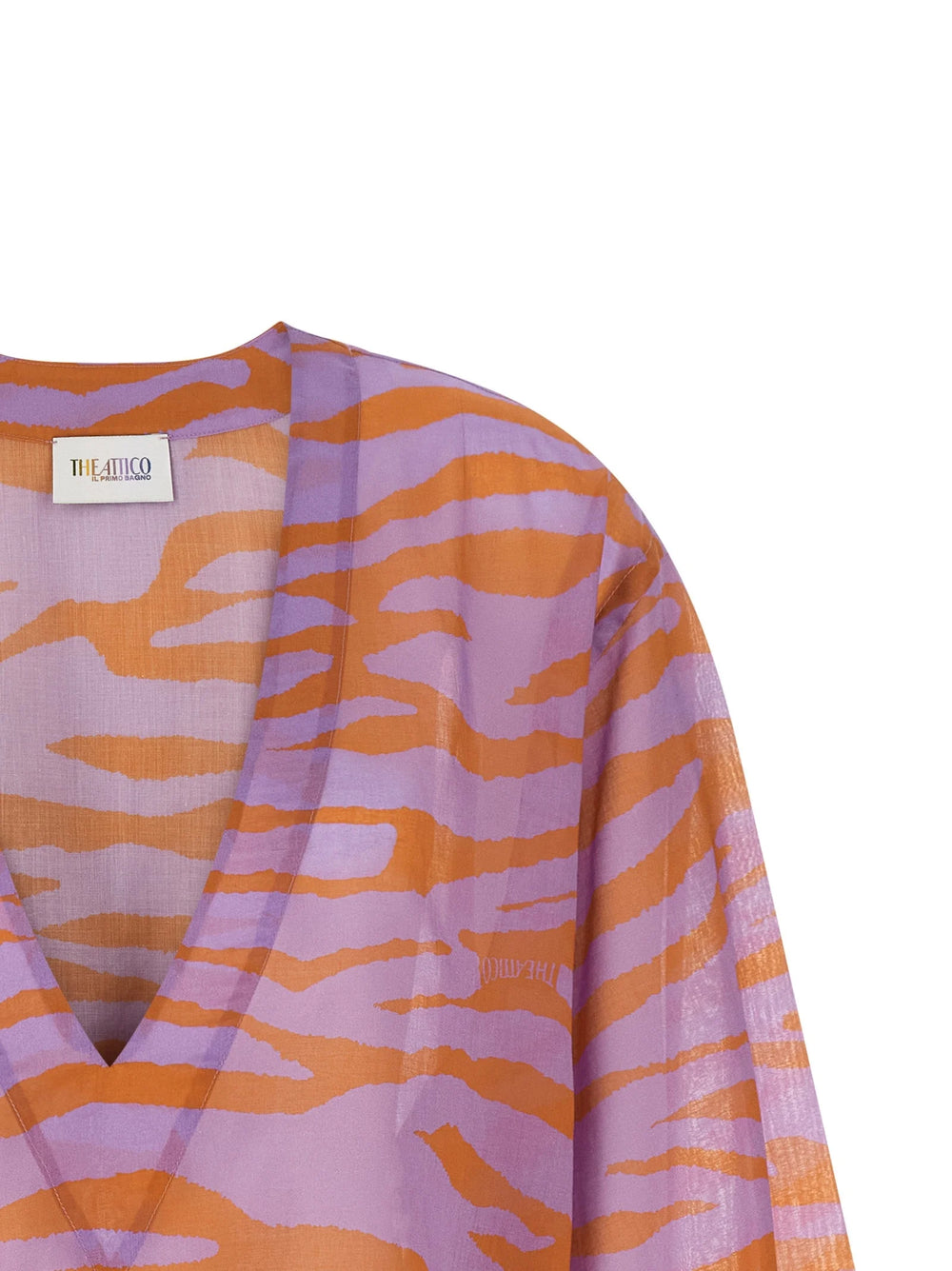 The Attico Purple Cotton Blouse - IT42