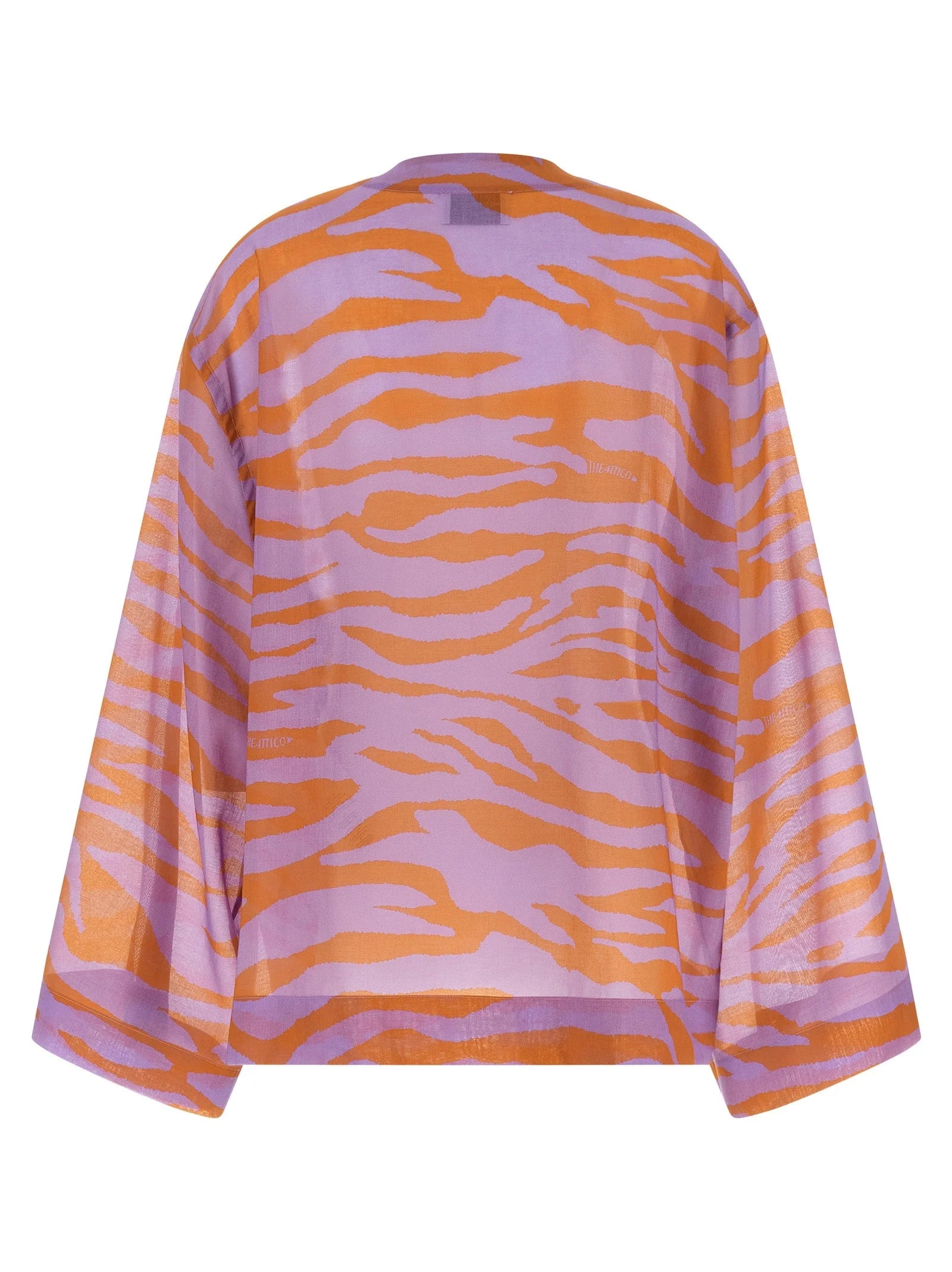 The Attico Purple Cotton Blouse - IT42