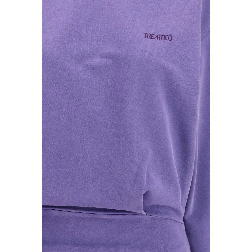 The Attico Purple Cotton Casual Dress - IT40 | M