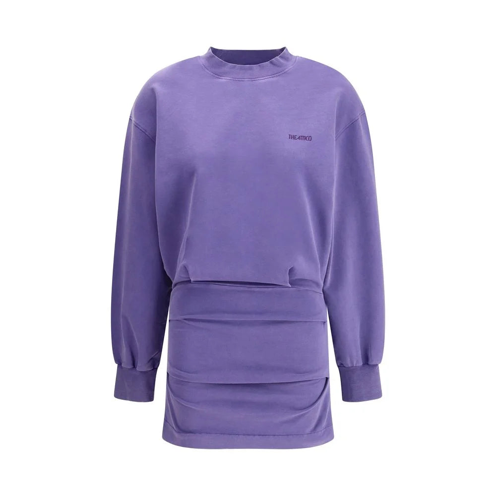 The Attico Purple Cotton Casual Dress - IT40 | M