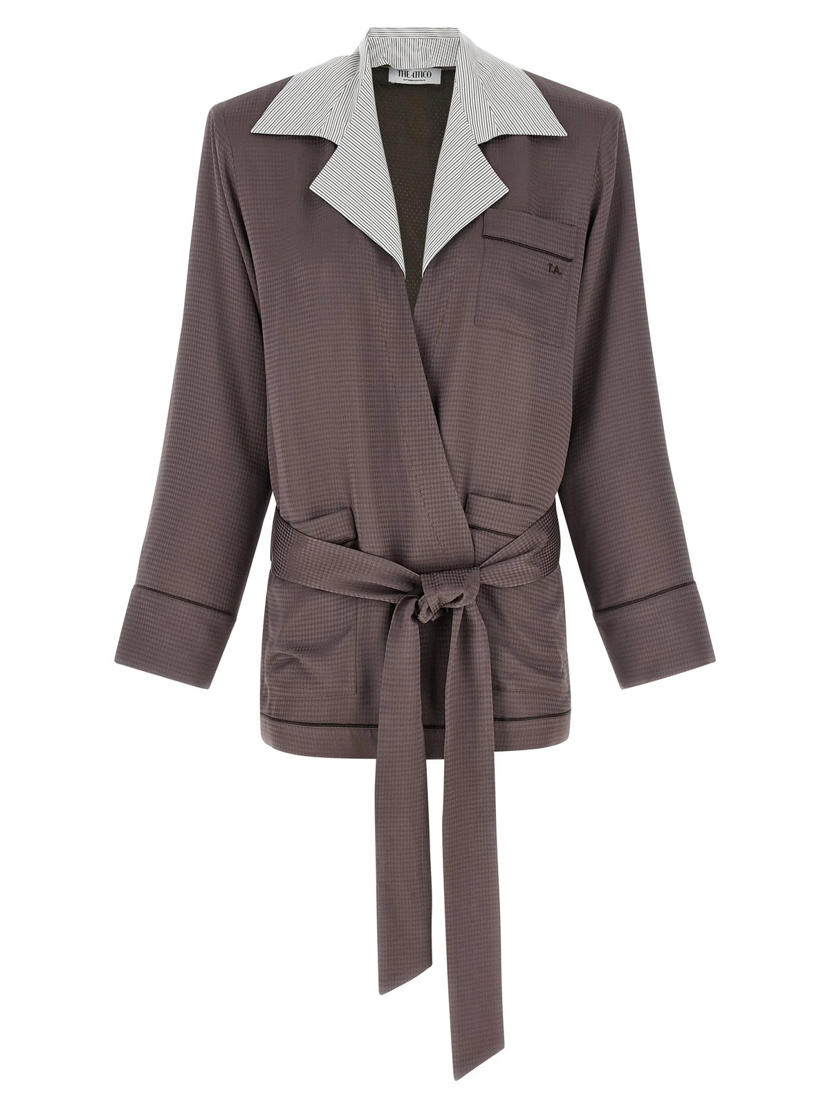 The Attico Purple Viscose Blazer - IT36 | S