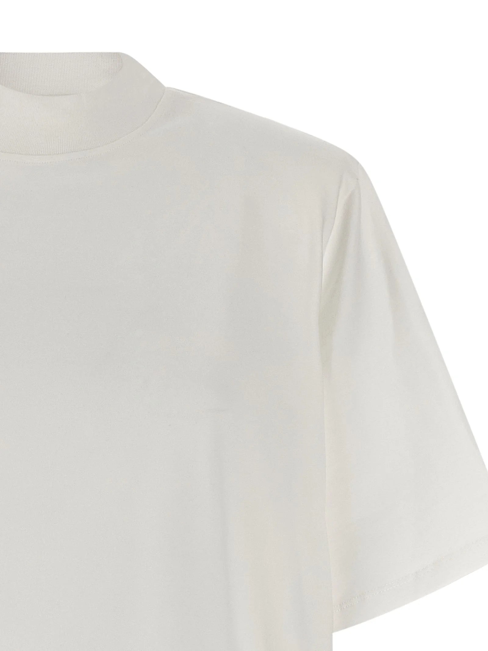 The Attico White Cotton Short Dress - IT42