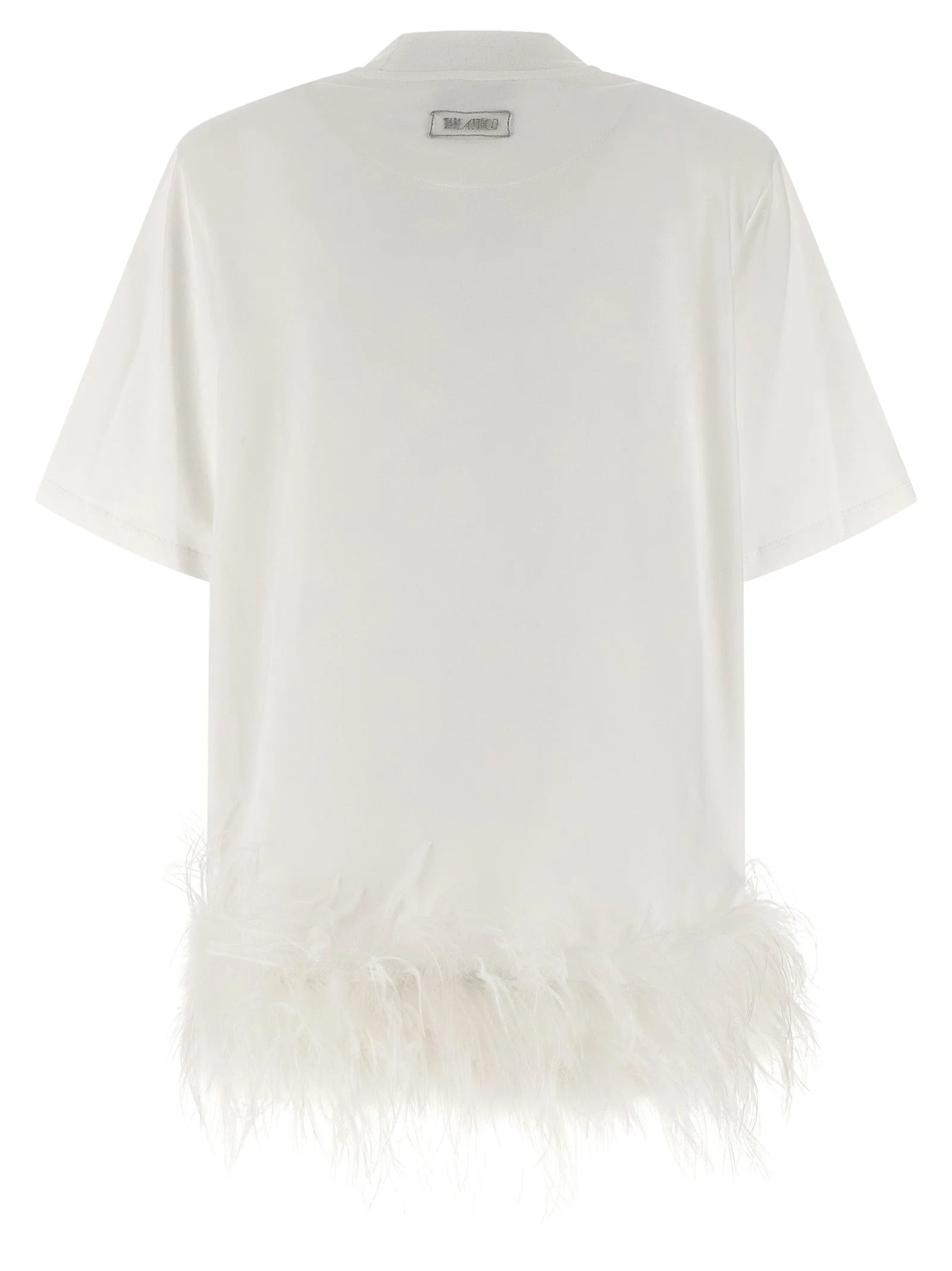 The Attico White Cotton Short Dress - IT42
