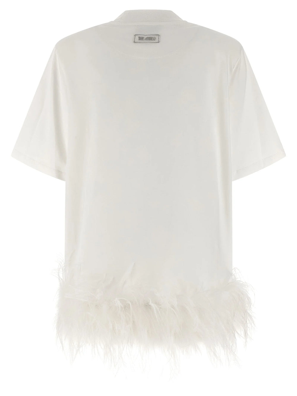 The Attico White Cotton Short Dress - IT42