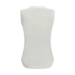 The Attico White Cotton Top