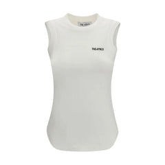 The Attico White Cotton Top