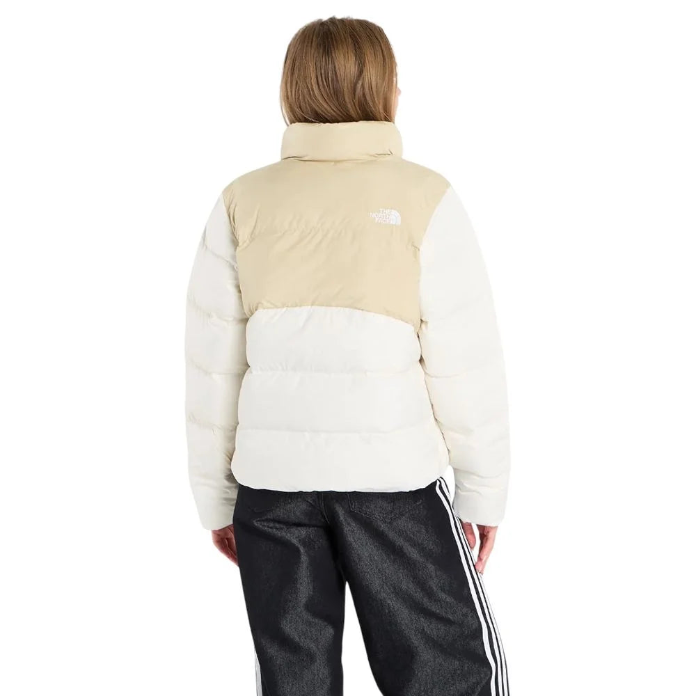 The North Face Cream Polyester Coat - Puffer Jackets