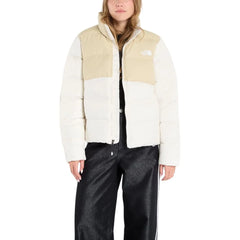 The North Face Cream Polyester Coat - Puffer Jackets