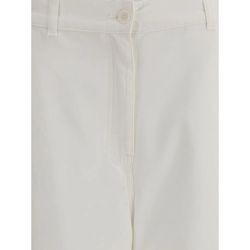 The Row Beige Cotton Cargo Pants - 4