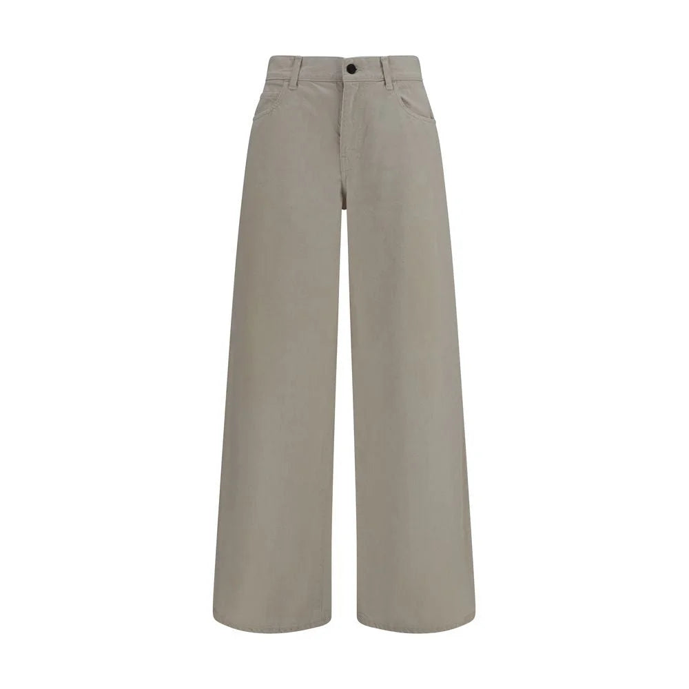 The Row Beige Cotton Relaxed Fit Jeans - 27