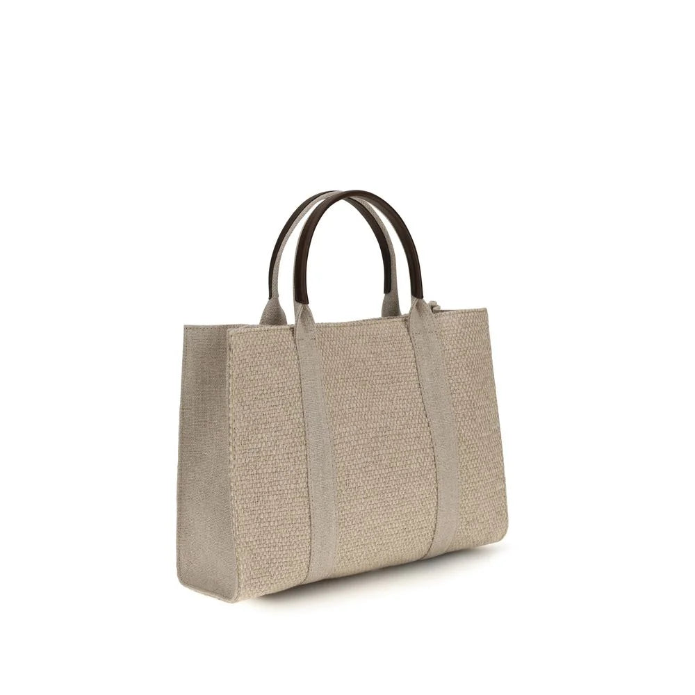 The Row Beige Fabric Handbag