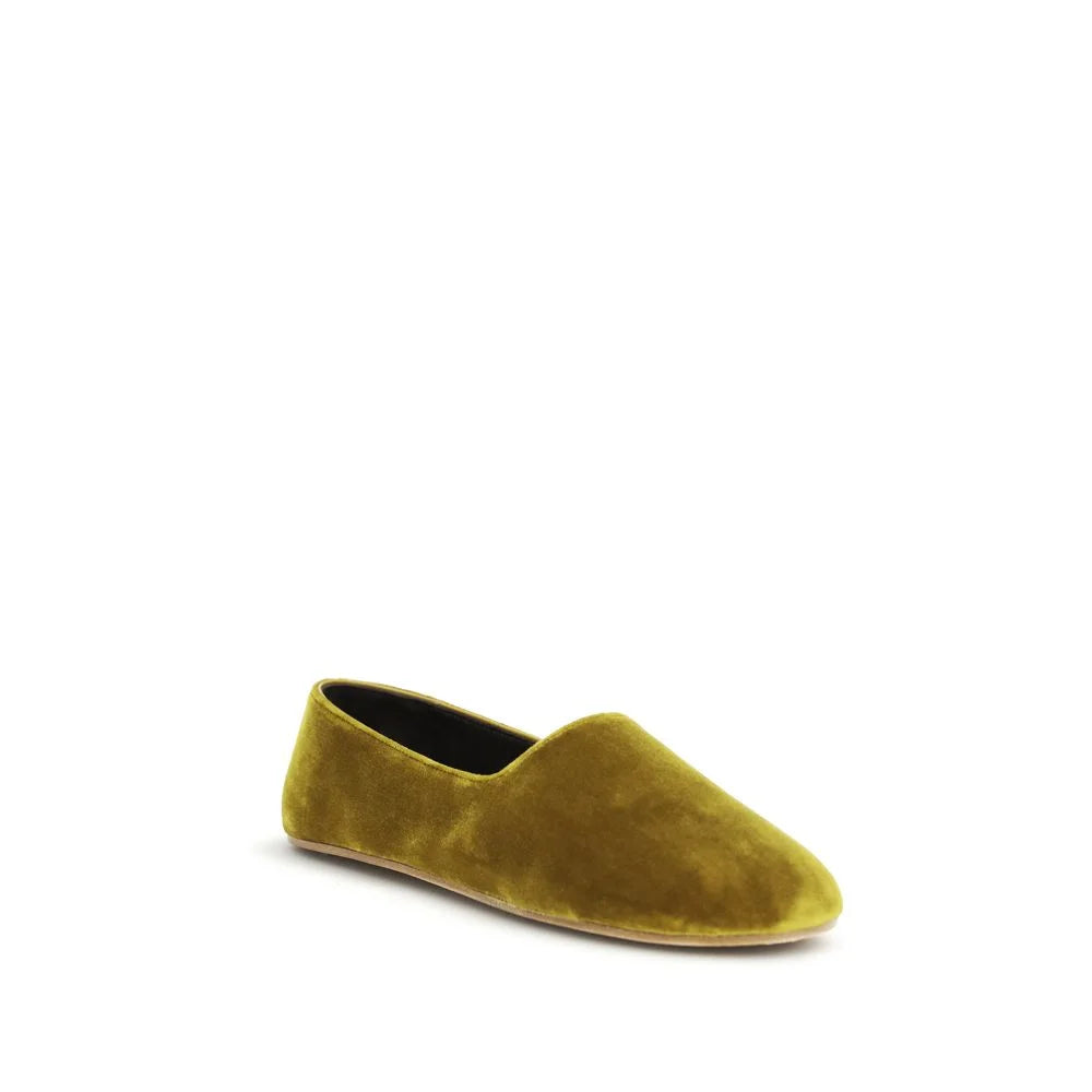 The Row Bicolor Cotton Slip-On Loafers - EU36.5/US6.5