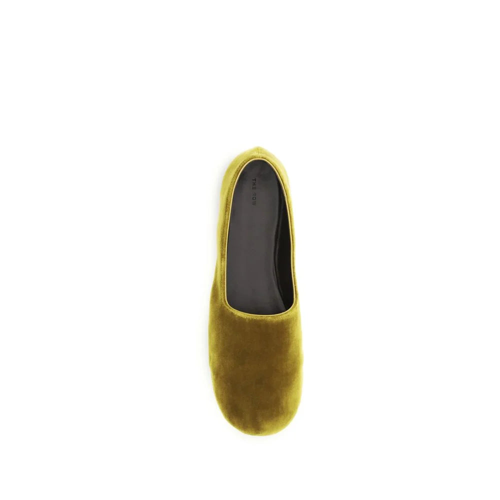 The Row Bicolor Cotton Slip-On Loafers - EU36.5/US6.5