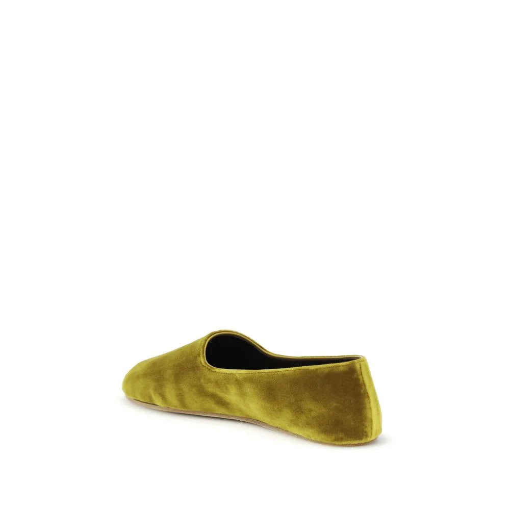 The Row Bicolor Cotton Slip-On Loafers - EU36.5/US6.5