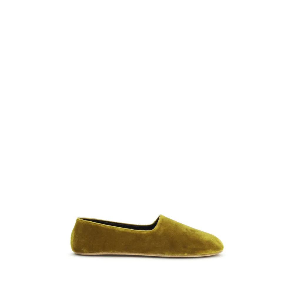 The Row Bicolor Cotton Slip-On Loafers - EU36.5/US6.5