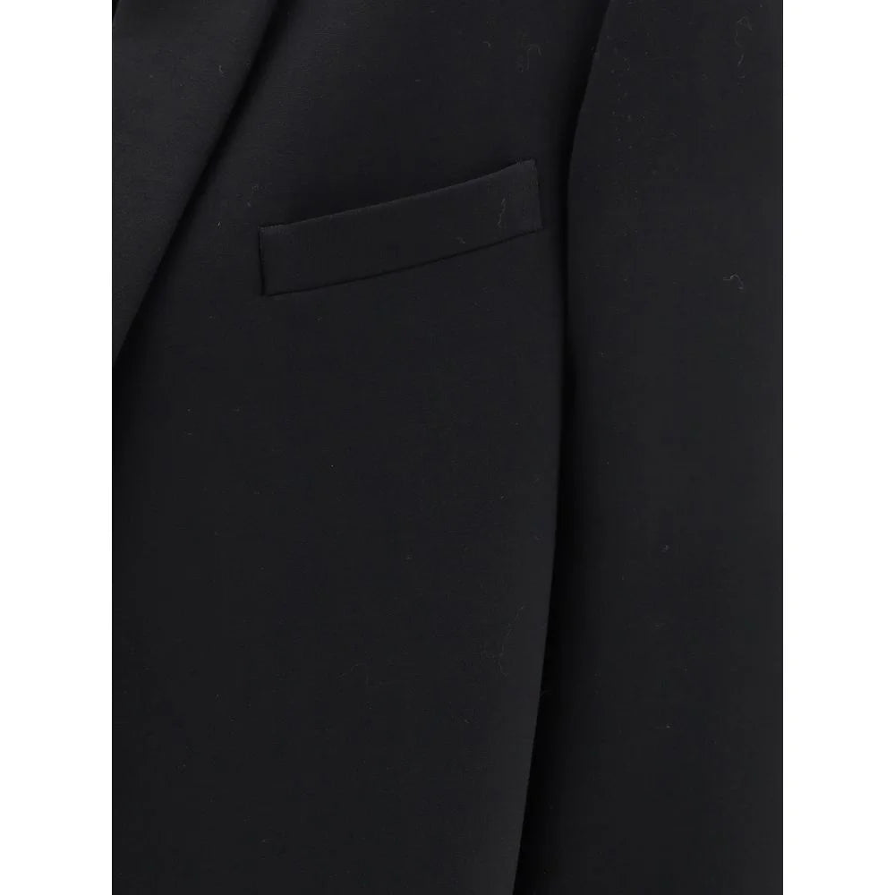 The Row Black Fleece Wool Coat - 4 - Overcoats