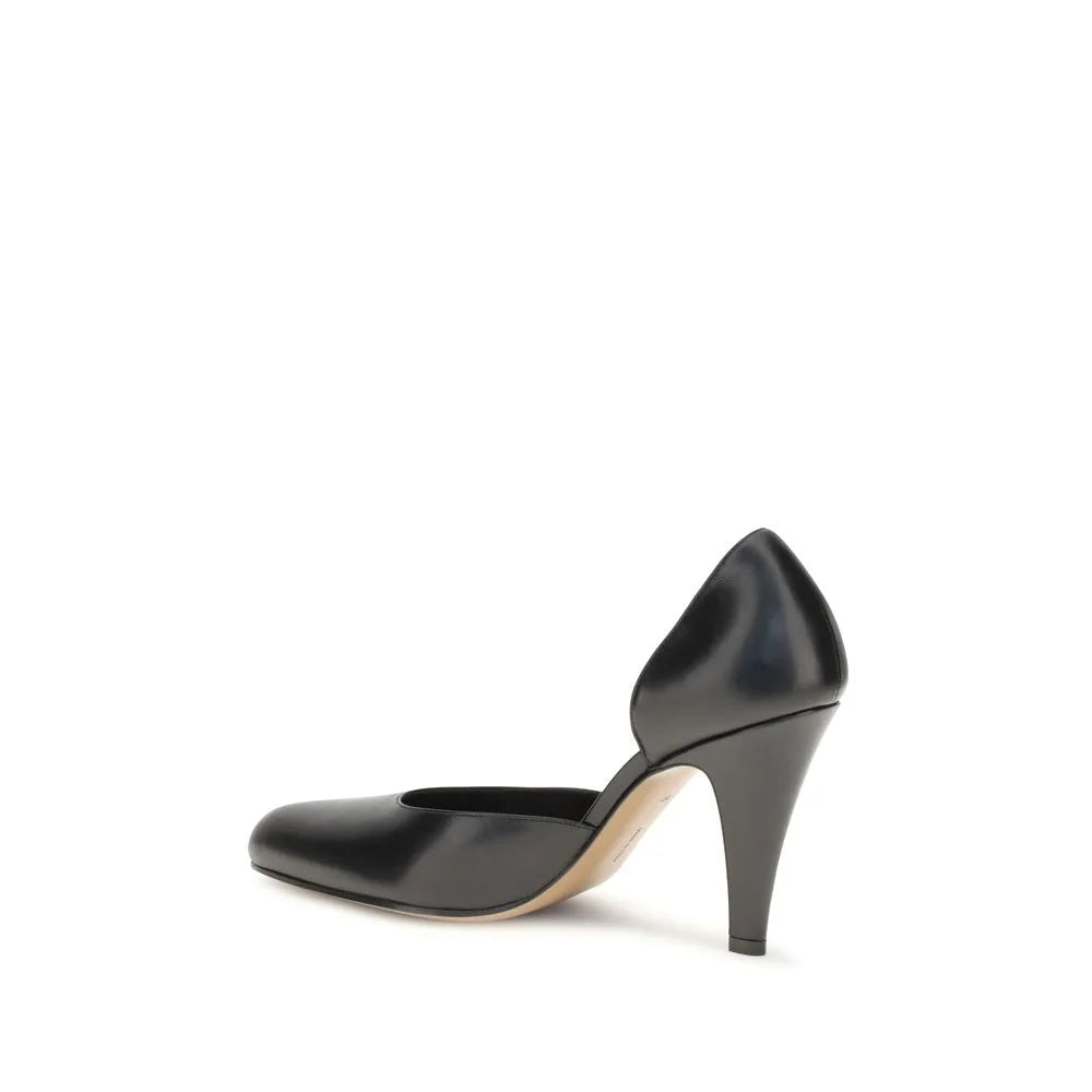 The Row Black Lamb Ovis Aries Aries High Heel Pumps - EU37.5/US7.5