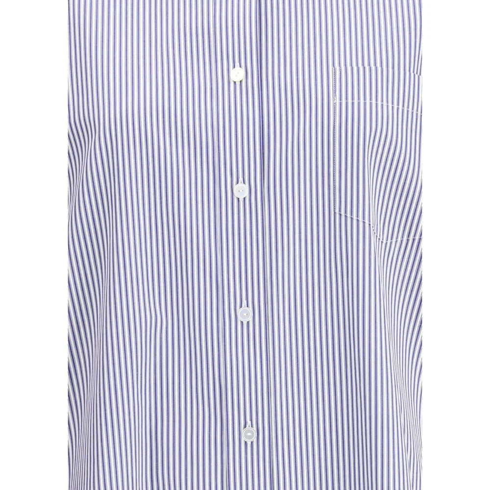The Row Blue Cotton Dress Shirt - 4