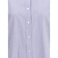 The Row Blue Cotton Dress Shirt - 4